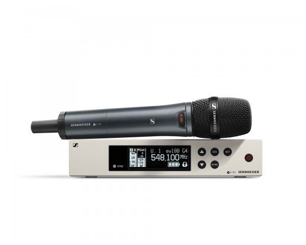 Sennheiser EW100 G4 - GB Handheld Mic System with 935S Cardioid Transmitter (CH38) - Ev - Entz Music