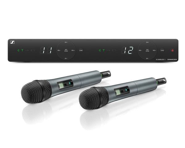 Sennheiser XSW1 - 835 GB DUAL H/H System with E835 Cardioid Transmitters CH38 - Ev - Entz Music