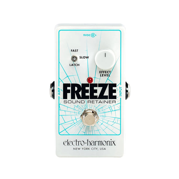 Electro-Harmonix Freeze Sound Retainer pedal front view