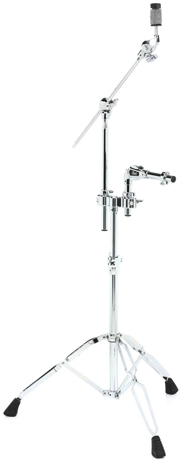 Pearl TC-935 Tom and Cymbal Combination Stand – Gearless Uni-Lock Tilting System (SKU: TC-935)