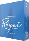 Rico Royal RBB1015 Eb Clarinet Reeds – Strength 1.5, Box of 10