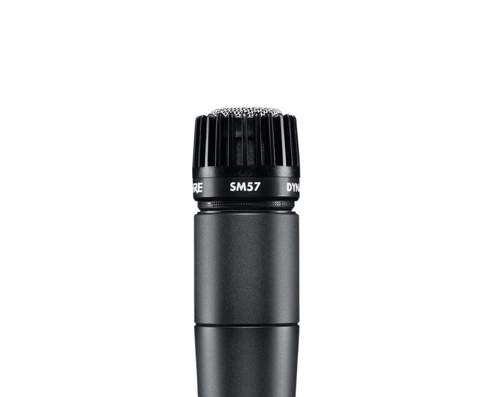 Shure SM57 Dynamic Cardioid Instrument/Vocal Microphone – Ideal for Instruments and Amplifiers (SHUSM57) - Ev - Entz Music