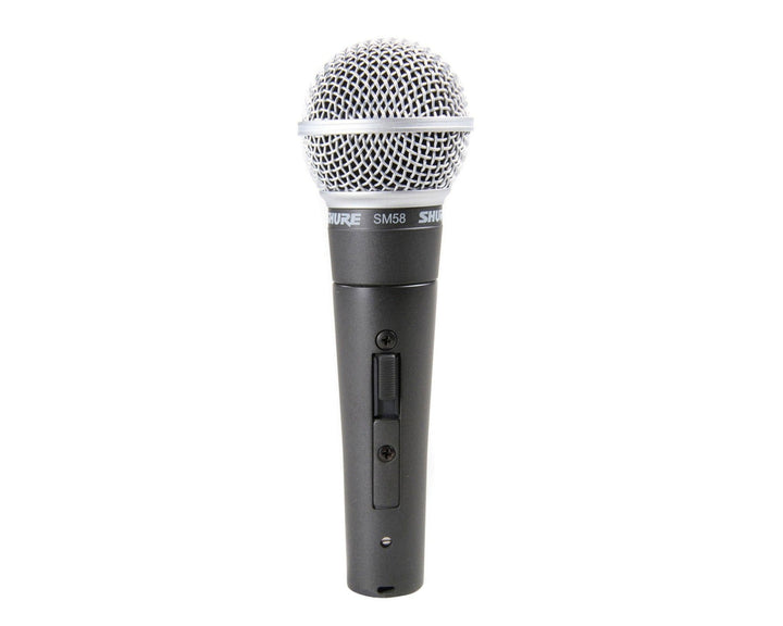 Shure SM58S Dynamic Cardioid Mic (Switched Version of SM58) - Ev - Entz Music