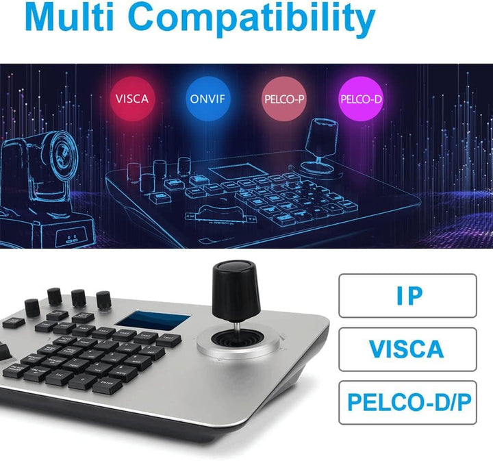SMTAV IP Controller with Joystick for PTZ Cameras - Ev - Entz Music