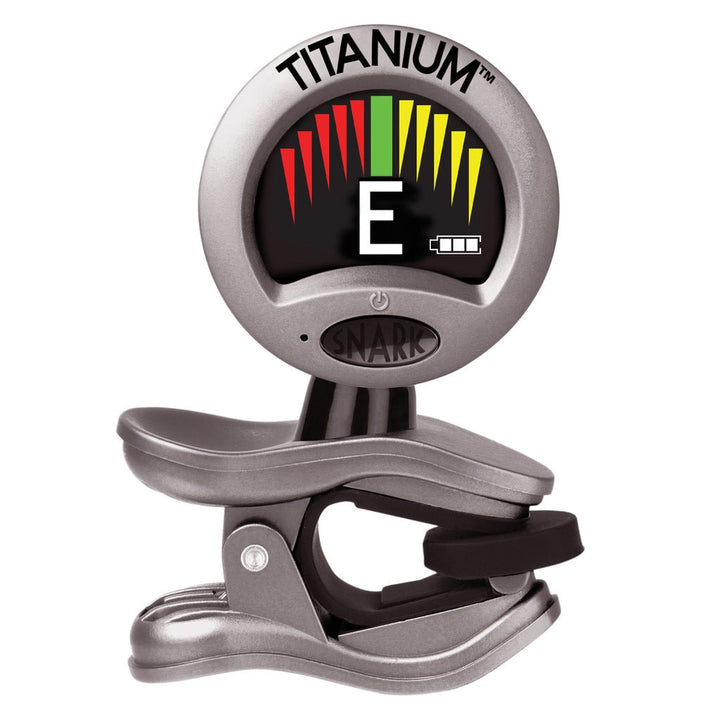 Snark Titanium Rechargeable Tuner ~ Noise - Resistant, Silver Finish - ST8T - Ev - Entz Music