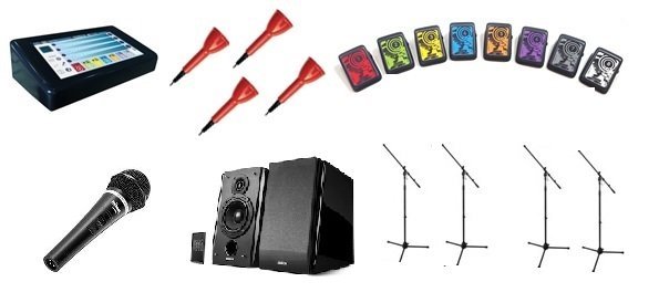 Soundbeam 6 Big Band Kit – Full Interactive Music System for up to 12 Players with Touchscreen, Sensors, Switches & Accessories - Ev - Entz Music