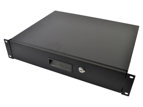 StageCore 19" 2U Rack Drawer with Lock - Ev - Entz Music