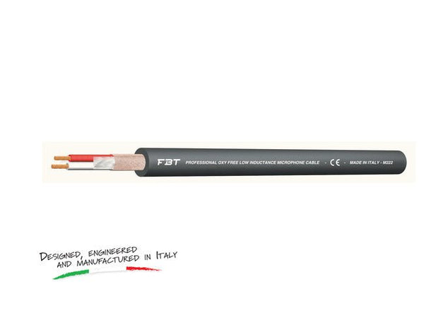StageCore M222 Professional Microphone Cable – 6.5mm, 100m Reel - Ev - Entz Music