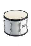 Stagg MATD - 1412 14" x 12" Marching Tenor Drum – White with Strap, Sticks & Drum Key - Ev - Entz Music