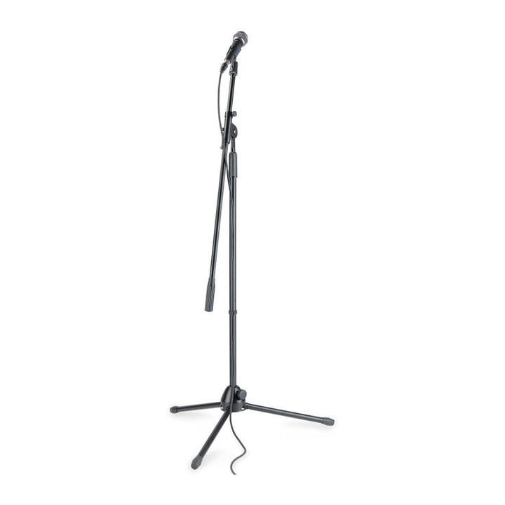 Stagg Performer set with cardioid dynamic microphone, boom stand, XLR/XLR cable, rubber clamp and bag SDM50 SET - Ev - Entz Music