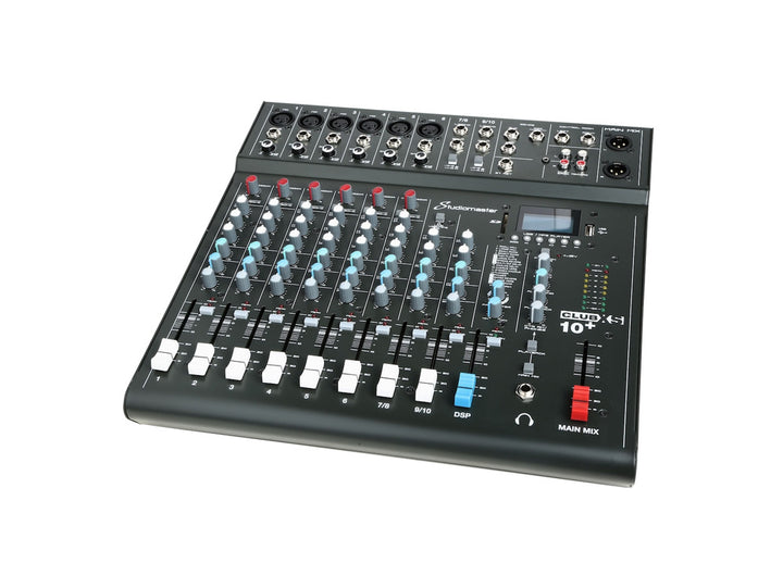 Studiomaster Club XS 10+ 10 Channel Mixing Console with Bluetooth & DSP Side 2 