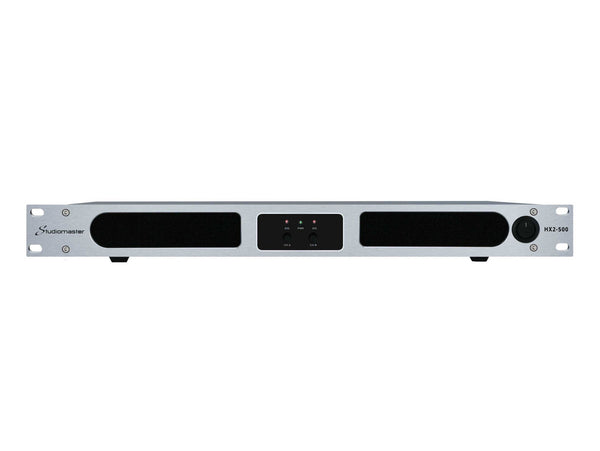Studiomaster HX2-500 – 1U 2-Channel Power Amplifier (2×425W @ 4Ω)