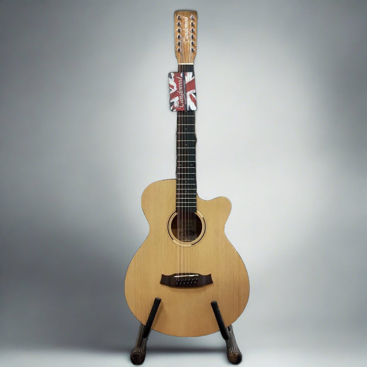 Tanglewood Roadster Super Folk 12 String Electro Acoustic Cutaway - Ev - Entz Music