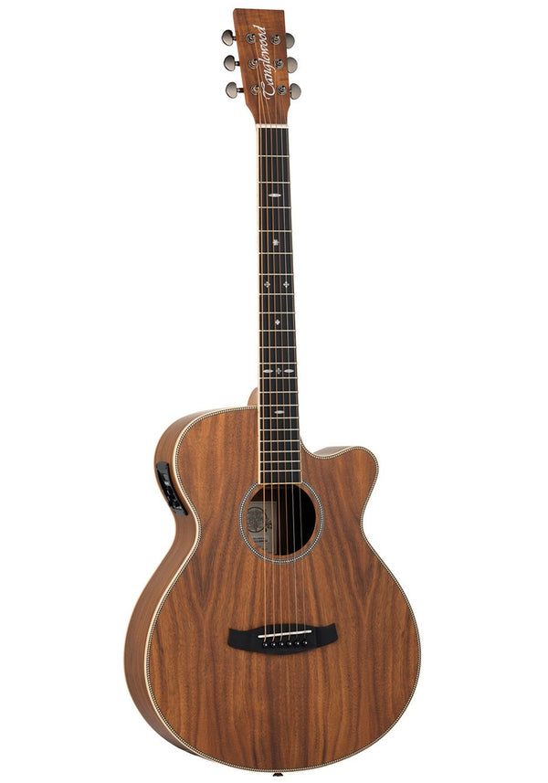 Tanglewood TRU4CE Reunion Pro AK Electro Acoustic Guitar, All Koa - Ev - Entz Music