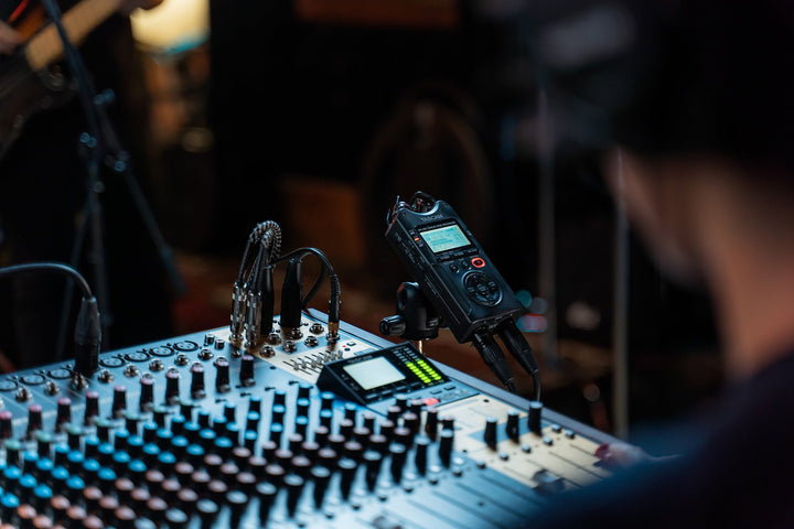 Tascam DR - 40X 4 - Channel Portable Handheld Field Recorder with USB Interface for Musicians, Filmmakers, and Podcasters - Ev - Entz Music