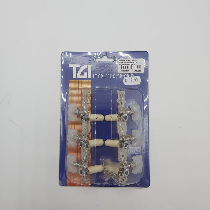 TGI Machineheads. Classical 3 In A Line. Lyra Style. Nickel - Ev - Entz Music