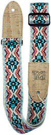 TGI Guitar Strap Woven Cotton Vegan - Multi
