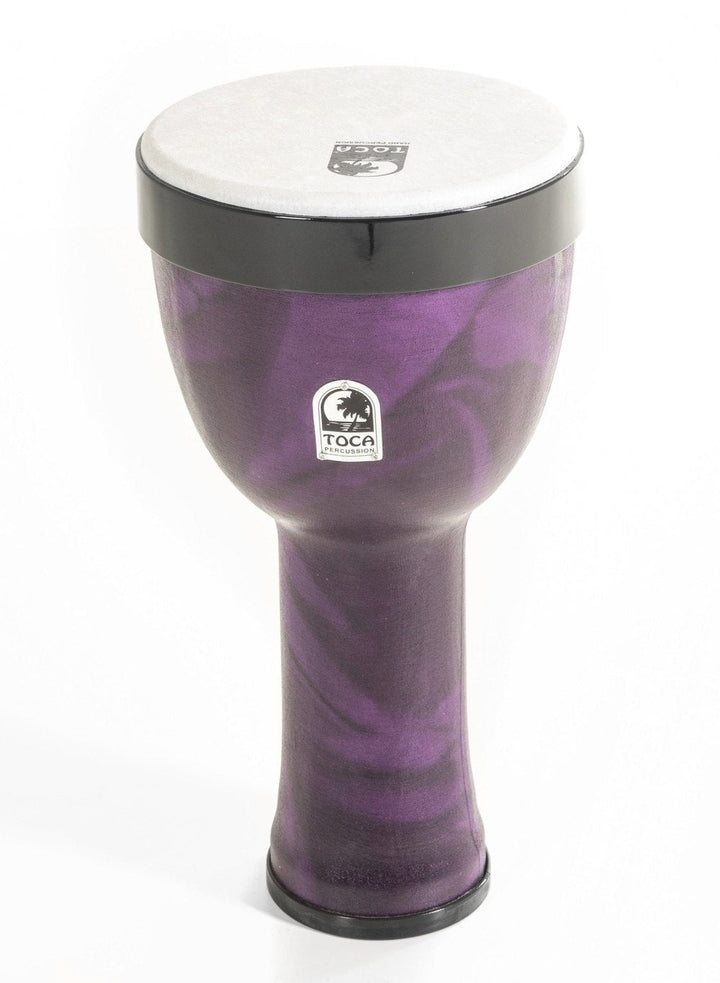 Toca Freestyle II Nesting Djembe Drums - Woodstock Purple - 8" / 10" / 12" / SET - Ev - Entz Music