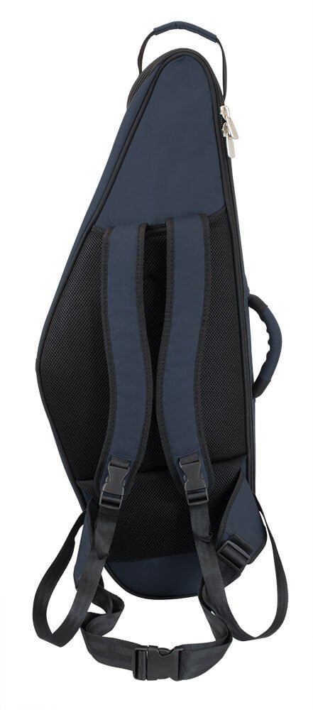 Tom & Will Tenor Sax Gig Bag – Blue with Plush Blue Interior & Backpack Straps (36TS - 387) - Ev - Entz Music