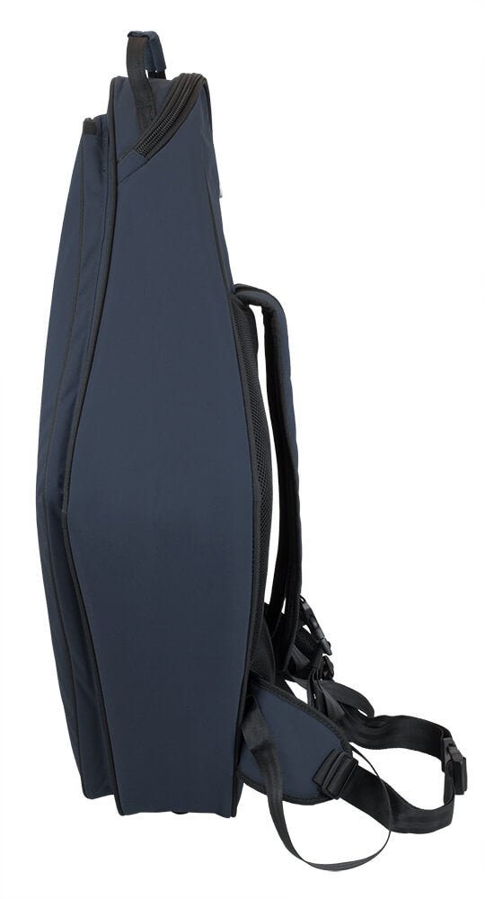 Tom & Will Tenor Sax Gig Bag – Blue with Plush Blue Interior & Backpack Straps (36TS - 387) - Ev - Entz Music
