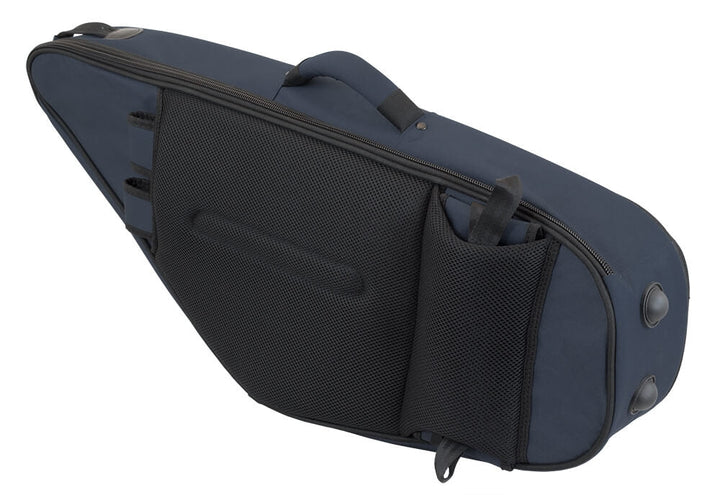 Tom & Will Tenor Sax Gig Bag – Blue with Plush Blue Interior & Backpack Straps (36TS - 387) - Ev - Entz Music