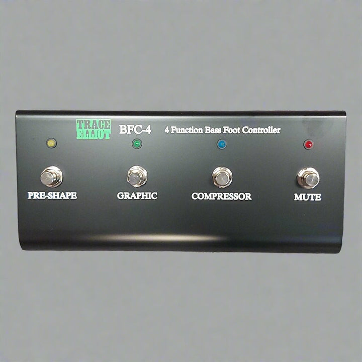 Trace Elliot BFC - 4 4 - Way Footswitch - Amplifier Control for AH600 - 7, 715, and 715X - Ev - Entz Music