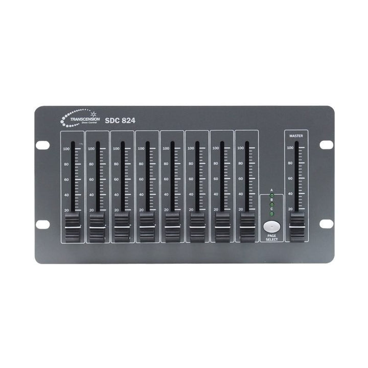 Transcension SDC 824 DMX Controller - Compact 24 - Channel Lighting Desk - Ev - Entz Music