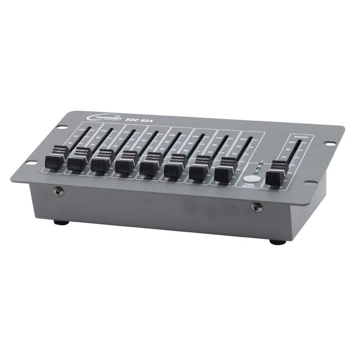 Transcension SDC 824 DMX Controller - Compact 24 - Channel Lighting Desk - Ev - Entz Music