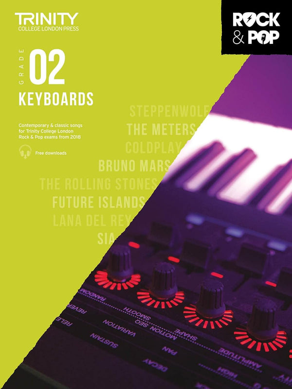 Trinity Rock & Pop 2018 Keyboards Grade 2 - Ev - Entz Music