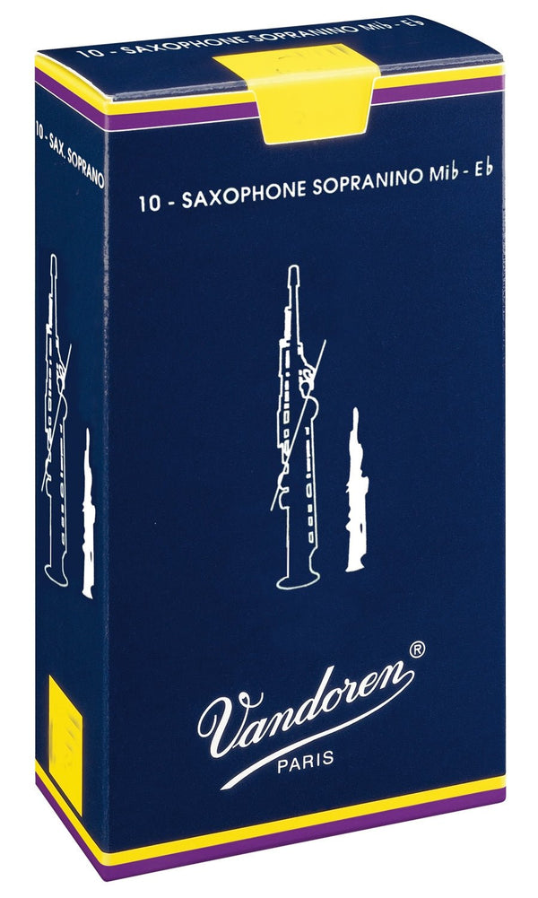 Vandoren Sopranino Sax Reeds 2 (10 BOX) - Ev - Entz Music