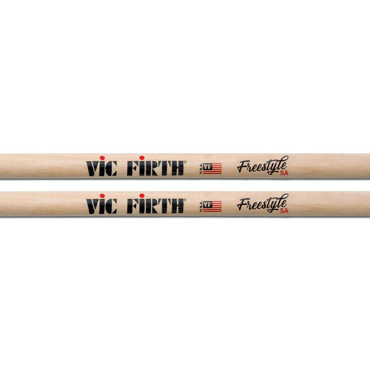 Vic Firth American Concept Freestyle 5A Drumsticks – Extra - Long for Enhanced Control - Ev - Entz Music