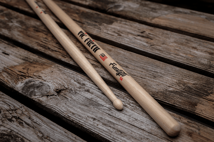 Vic Firth American Concept Freestyle 5A Drumsticks – Extra - Long for Enhanced Control - Ev - Entz Music