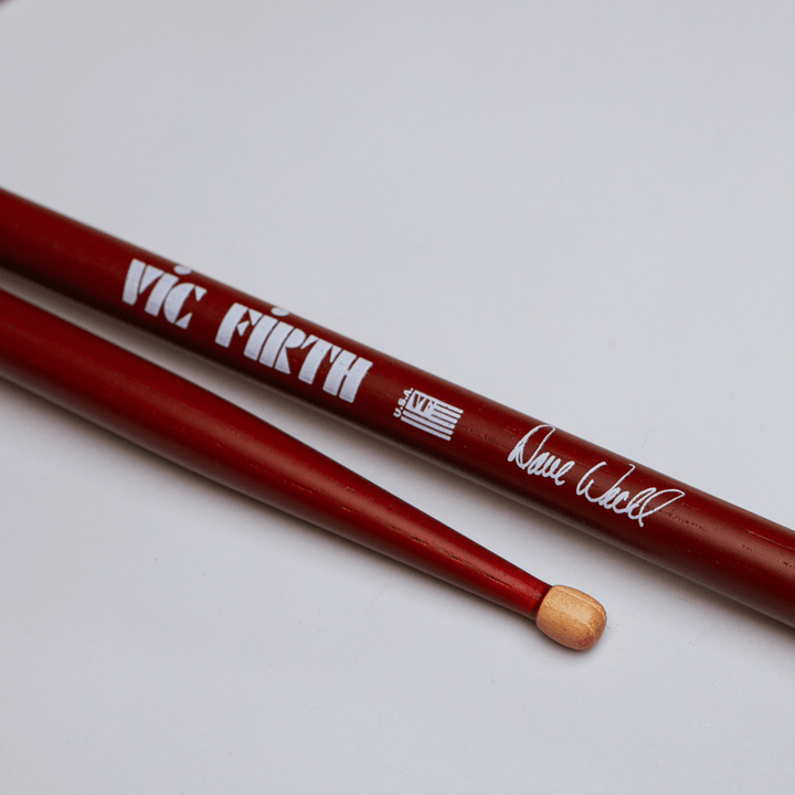 Vic Firth Signature Series Dave Weckl Drumsticks – Premium Hickory Drumsticks with Barrel Tip - Ev - Entz Music