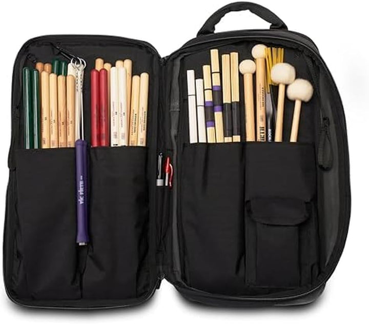 Vic Firth VF - SBAG3 Professional Drumstick Bag - Durable, Expandable Storage Solution for Drummers - Ev - Entz Music
