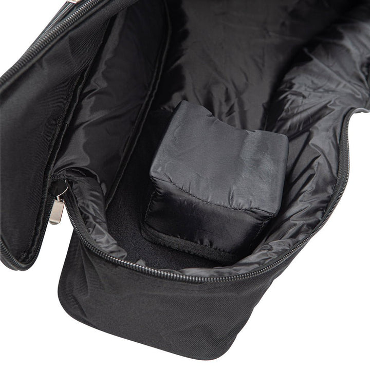 Vintage Deluxe Electric Guitar Bag – 15mm Padded Black Gig Bag with Storage (VDEG8) - Ev - Entz Music