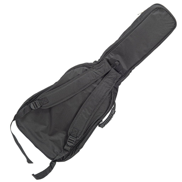 Vintage Deluxe Electric Guitar Bag – 15mm Padded Black Gig Bag with Storage (VDEG8) - Ev - Entz Music