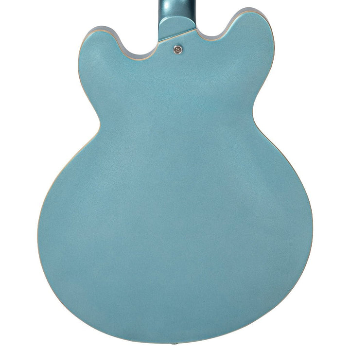 Vintage Gun Hill Blue VSA550 Reissued Semi Acoustic Guitar – Classic Tone, Premium Build - Ev - Entz Music