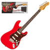 Vintage V60 Coaster Series Electric Guitar Pack – Gloss Red with Amp, Bag & Accessories - Ev - Entz Music