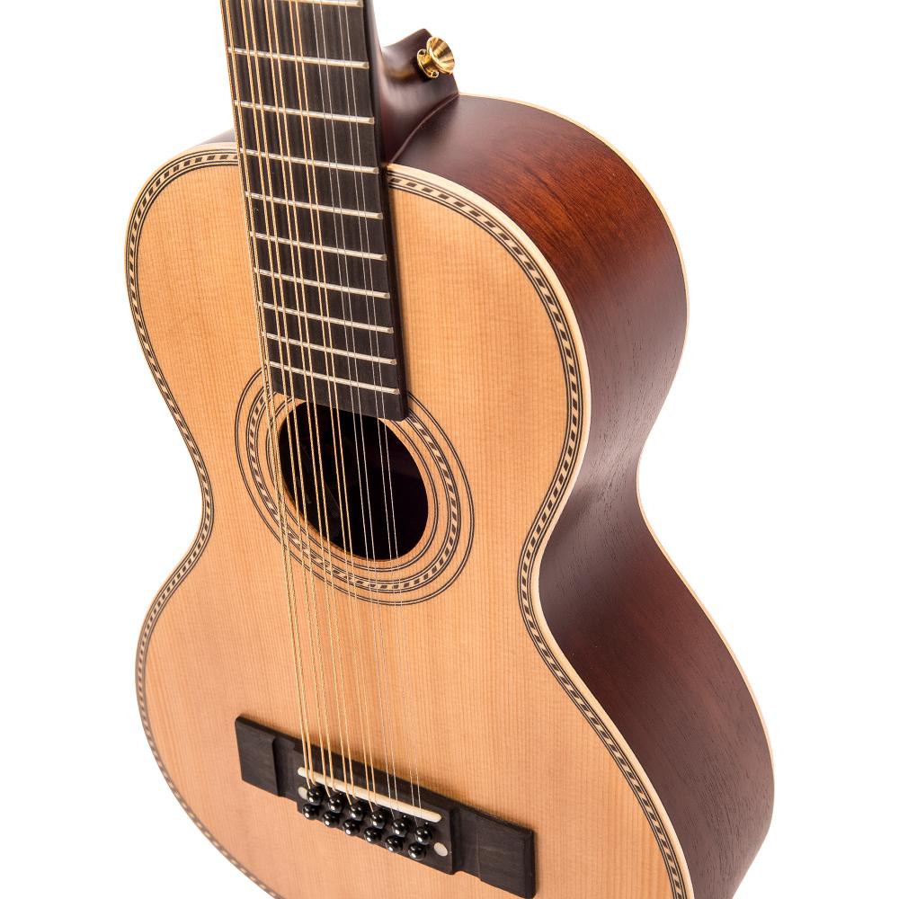 Vintage 'Viator' Paul Brett 12-String Electro-Acoustic Travel Guitar ...