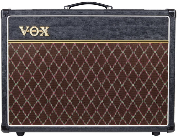 Vox AC15C1X Custom 15 - Watt 1x12 Tube Guitar Combo Amp – Celestion Alnico Blue Speaker, Dual Channels, Reverb & Tremolo - Ev - Entz Music