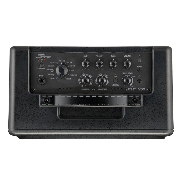 Vox VX15 GT Guitar Amplifier - 15W Lightweight Modelling Amp with Built - in Effects - Ev - Entz Music