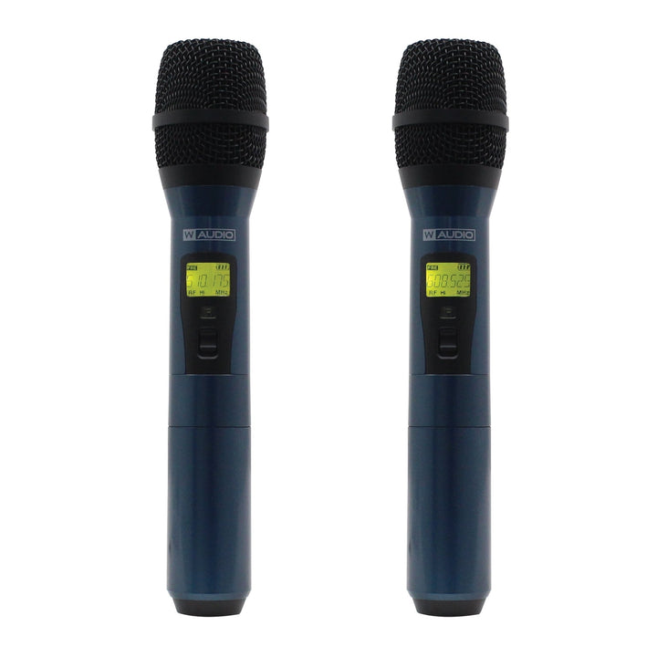 W Audio DQM 600H Quad Handheld UHF Radio Microphone System - Channel 38 - Ev - Entz Music
