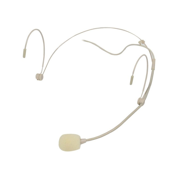 W Audio DQM 800 Series Belt Pack Kit - Transmitter with Beige Headset & Lavalier Microphones - Ev - Entz Music