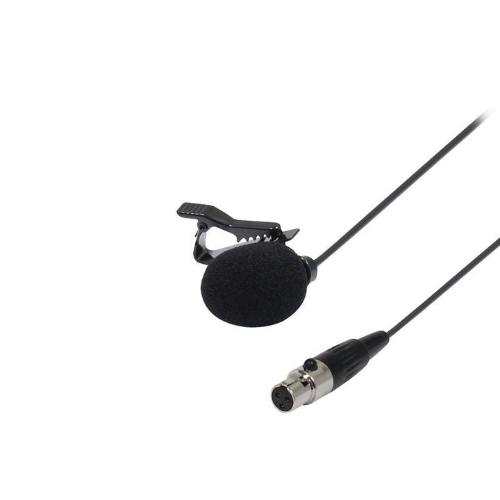 W Audio DQM 800 Series Belt Pack Kit - Transmitter with Beige Headset & Lavalier Microphones - Ev - Entz Music