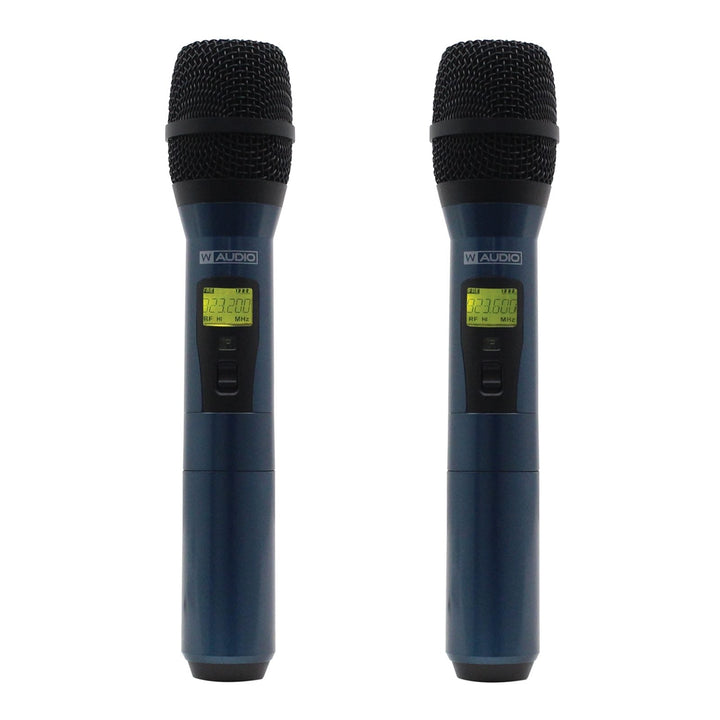 W Audio DQM 800H Quad Handheld UHF Radio Microphone System (823Mhz - 865Mhz) - Professional Wireless Mic Set - Ev - Entz Music