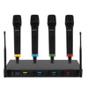 W Audio RM Quartet Handheld Radio Microphone System – Professional 4 - Channel Wireless System for Vocals & Presentations - Ev - Entz Music