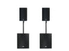 FBT X 2000 Package V2 - Active PA System with Dual Subs & Speakers