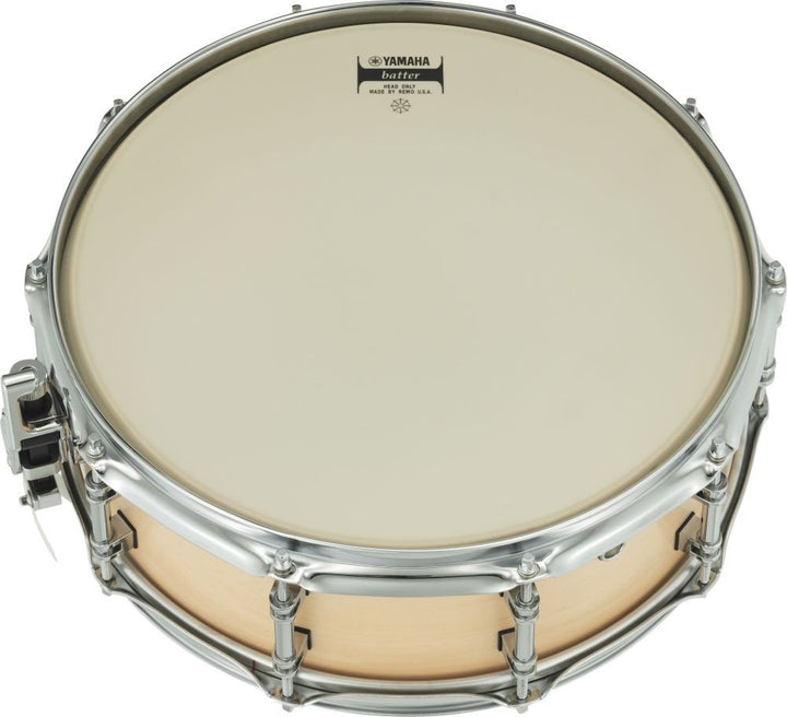 Yamaha CSM - 1450 AII 14x5 inch Snare Drum, Maple shell in Natural Vintage finish - Ev - Entz Music