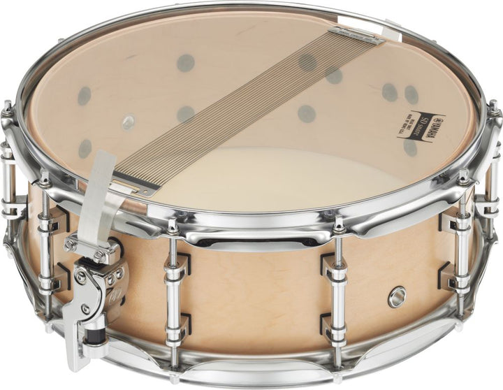 Yamaha CSM - 1450 AII 14x5 inch Snare Drum, Maple shell in Natural Vintage finish - Ev - Entz Music