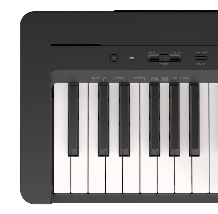 Yamaha P145 Digital Piano - Sleek Black Portable Keyboard with Authentic Sound - Ev - Entz Music